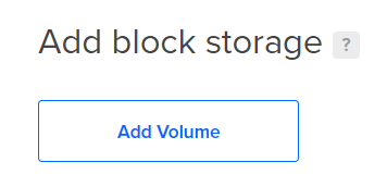 Add block storage