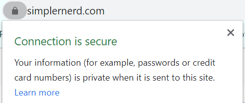 Yes SSL TLS HTTPS